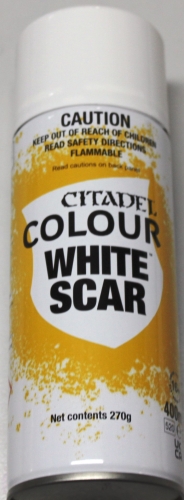 Citadel Spray  white scar 400ml (g.P. 1L= 46,25€)